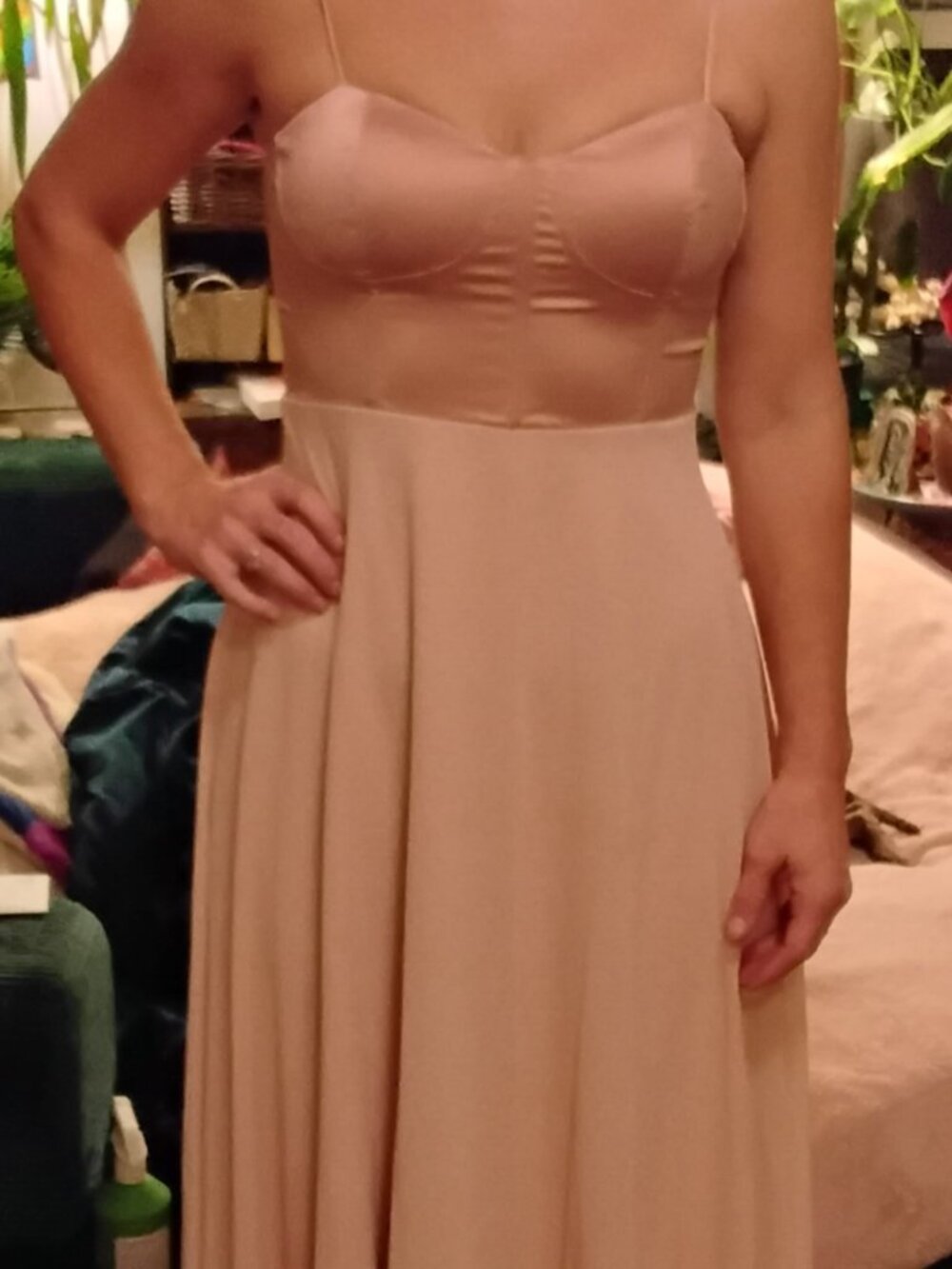 New dusty pink lulus dress